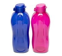 Tupperware Aquasafe Lot de 2 bouteilles en plastique avec bouchon à rabat 2 l