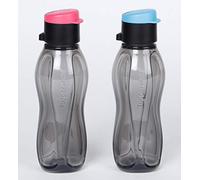 Tupperware Aquasafe Lot de 2 bouteilles en plastique avec bouchon rabattable, 310 ml