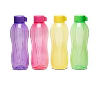 Tupperware Aquasafe Lot de 4 bouteilles de 1 l