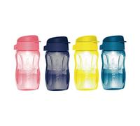 Tupperware Aquaslim Lot de 4 bouteilles à rabat 310 ml