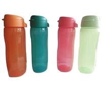 Tupperware Aquaslim Lot de 4 bouteilles de 500 ml