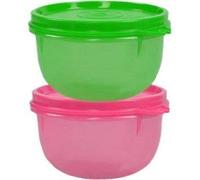 Tupperware bols/Tasses (Tropical Twins ronde) - 250 ml - Lot de 2