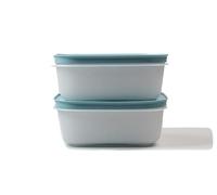 Tupperware Congélateur Récipient 450 ml (2) Blanc/Bleu glace cristal réservoir cristal P 21735
