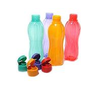Tupperware Eco Bouteille d'eau Sports Aquasafe Flip Top 500 ml 4 pcs