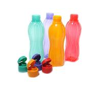 Tupperware Eco Bouteille d'eau Sports Aquasafe Flip Top 500 ml 4 pcs