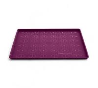 Tupperware Feuille à Pâtisserie Antidérapante Grande Taille - Repères Moules et Tableaux de Conversion Intégrés - Surface Grainée 46x64 cm - Idéal Famille Cuisine Pratique Qualité Professionnelle