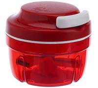 Tupperware Hooriyas 251 Smart Chopper - Rouge - 300 ml - Hachoir alimentaire manuel - Facile à utiliser et à nettoyer