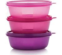 Tupperware Lot de 3 récipients alimentaires pour restes de nourriture (600 ml)