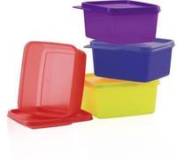Tupperware Lot de 4 récipients utilitaires en plastique 500 ml (multicolore)