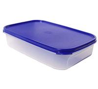 Tupperware Modular Mates Boîte rectangulaire 8,5 tasses Bleu saphir