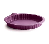 Tupperware Moule en silicone pour gâteau, tarte aux pommes - Violet - Lisse et bombé - Rond et bombé