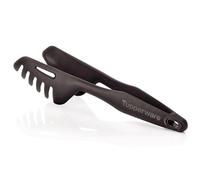 Tupperware Pince Double 3 en 1 Cuillère et Spatule Egoutteuse - Ustensile Cuisine Ergonomique Ambidextre Noir - Résistant 200°C Compatible Lave-Vaisselle - 29.5 cm Qualité Professionnelle