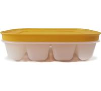 TUPPERWARE Récipient de congélation orange Pot à glaçons avec couvercle mini