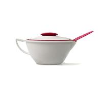 TUPPERWARE Saucière Iso Duo 400 ml blanc mûre + Cuiller 38386