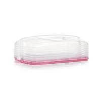 Tupperware Support rectangulaire pour gâteaux et cupcakes - Peut contenir 18 cupcakes