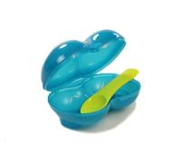 TUPPERWARE TO GO Boîte à kiwis avec cuillère à kiwis turquoise Aide pour les fruits Couteau à kiwis