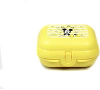 TUPPERWARE To Go Mini-Twin "Disney" jaune boîte à pain taille 1