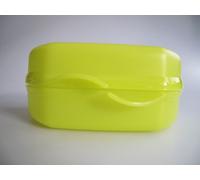 TUPPERWARE To Go Snacky lime bread box nursery school sandwich + LAVE-VAISSELLE