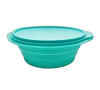 Tupperware Ustensile de cuisine Mini-Max 1,5 l Turquoise Plateau pliant avec couvercle