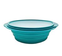 Tupperware Ustensile de cuisine Mini-Max 2,0 l Petrol Plateau pliant avec couvercle