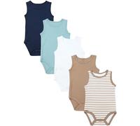 TupTam Body Bébé 5 Bodys Coton Unis Garçon Fille Nouveau-Né