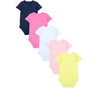 TupTam Body Bébé Fille 5 Pack - Bodies Bébé à Manches Courtes en Coton Doux et Respirant