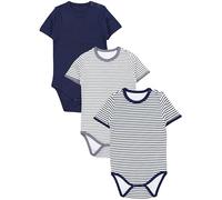 TupTam Body Bébé - Pack de 3 en Coton Doux, 0-3 Mois, Garçon ou Fille Unisexe, Mix de Couleurs 1, 122