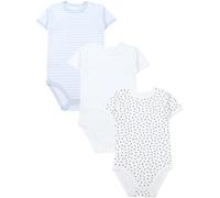 TupTam Body Bébé - Pack de 3 en Coton Doux, 0-3 Mois, Garçon ou Fille Unisexe, Mix de Couleurs 2, 134