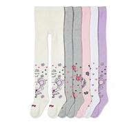 TupTam Collants Fantaisie ou Unis pour Filles, Lot de 6, Mix de couleurs 1, 116-122