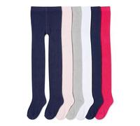 TupTam Collants Fantaisie ou Unis pour Filles, Lot de 6, Mix de couleurs 11, 80-86