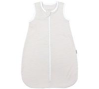 TupTam Couverture Bébé Été 0.5 TOG Coton OEKO-TEX Unisexe Légère Douce, Rayé Beige, 86-92