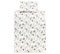 TupTam Ensemble de Linge de Lit pour Enfants 2 Pièces, Animaux Sauvages, 120x90 cm