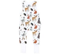 TupTam Gigoteuse avec pieds - 2,5 TOG, coton, OEKO-TEX, Animaux de Norvège avec pied retournable, 104-110