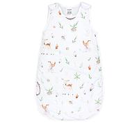 TupTam Gigoteuse bébé 2,5 TOG - Sans manches, zip, OEKO-TEX, Animaux de la forêt/Hérissons/Chevreuils, 68-74