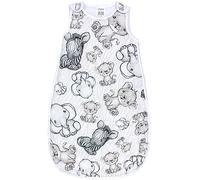 TupTam Gigoteuse bébé 2,5 TOG - Sans manches, zip, OEKO-TEX, Safari Beige, 56-62