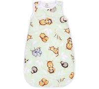 TupTam Gigoteuse Bébé 2.5 TOG - Turbulette Toutes Saisons Sans Manches avec Fermeture Éclair Latérale, Animaux africains, 80-86