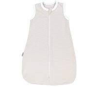 TupTam Gigoteuse Bébé Été - Turbulette Coton 0.5 TOG, Respirante et Légère, Certifiée OEKO-TEX, Rayé Beige, 74-80