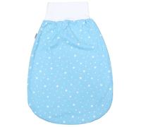 TupTam Gigoteuse Bébé Non Rembourrée - Turbulette Coton avec Taille Élastique, Idéale Été et Printemps, étoiles Menthe, 6-12 mois