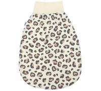 TupTam Gigoteuse Bébé Non Rembourrée - Turbulette Coton avec Taille Élastique, Idéale Été et Printemps, léopard, 6-12 mois