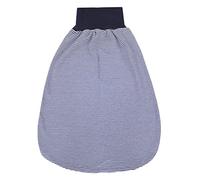 TupTam Gigoteuse Bébé Non Rembourrée - Turbulette Coton avec Taille Élastique, Idéale Été et Printemps, Rayé Bleu Foncé, 6-12 mois
