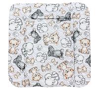 TupTam Matelas à Langer à Motifs pour Bebe Filles et Garçons, Safari, 70 x 60 cm