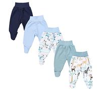 TupTam Pantalon avec Pieds pour Bébé, Lot de 5., Garçon 7, 68