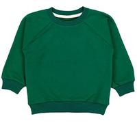 TupTam Sweat Enfant Unisexe Coton Bio Doux et Respirant, Plaine Verte Sapin, 158