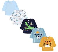 TupTam t Shirt bébé garçon Manches Longues Lot de 5