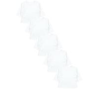 TupTam t Shirt bébé garçon Manches Longues Lot de 5, Blanc, 68