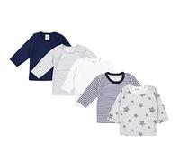 TupTam T-Shirt pour Bébés Garçon Manches Longues Lot de 5, Multicolore 6, 86