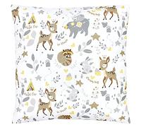 TupTam Taie d'oreiller à Motifs pour Enfants, Animaux Sauvages, 40 x 40 cm