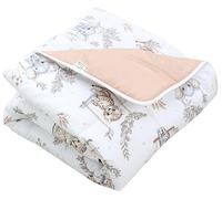 TupTam Tapis d’éveil bébé 120x120 cm - Rembourré, doux, coton, Balançoire Safari Beige