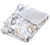 TupTam Tapis d’éveil bébé 120x120 cm - Rembourré, doux, coton, Safari