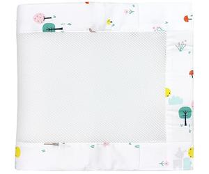 TupTam Tour de lit 3D Mesh - Filet de Protection, Lot de 2, Renne, env. 128 x 30 cm (pour lit d'enfant 140x70)